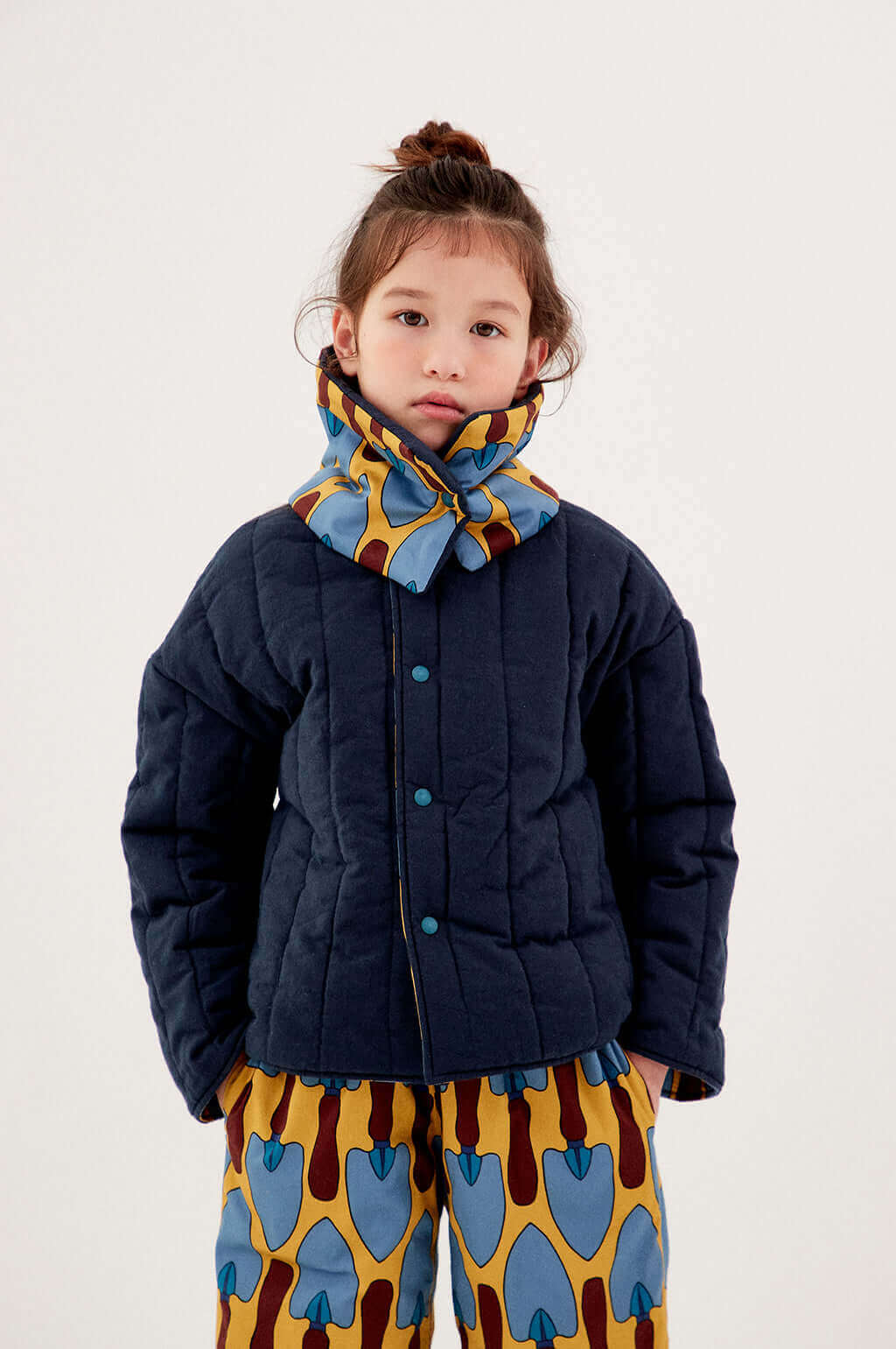 Trowel Padded Neckwarmer-REVERSIBLE